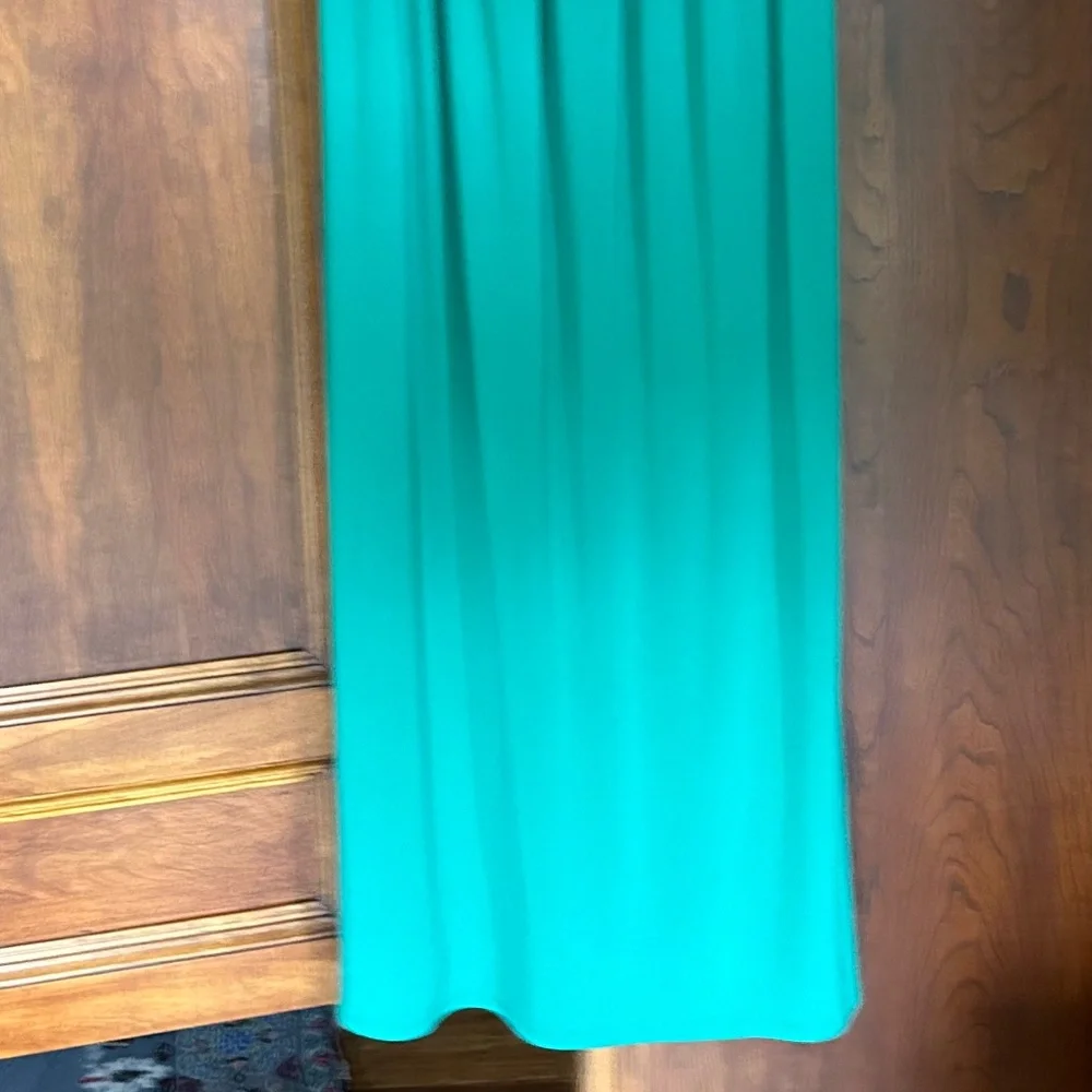 Susana Monaco Maxi Bandeau Elastic Green Dress, Size XS - Picture 7 of 14